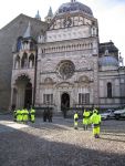 Volontari Davanti a Santa Maria Maggiore